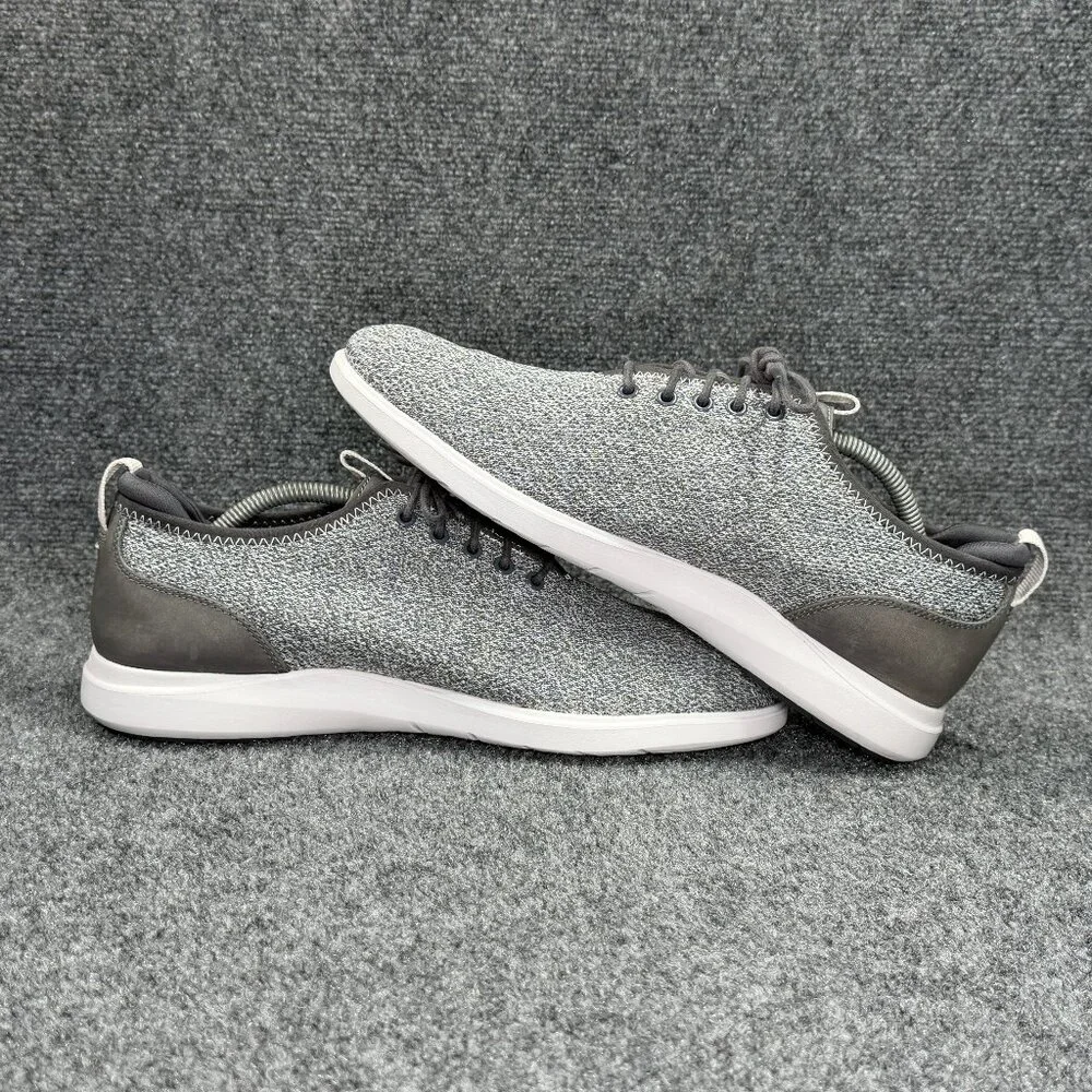 Cole Haan Grand Pluss Essex Distance Knit Oxford Men Size 10.5 Nimbus Cloud Grey